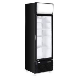 Witryna chłodnicza z podświetlanym panelem 1-drzwiowa 360 l  - Wolnostojące