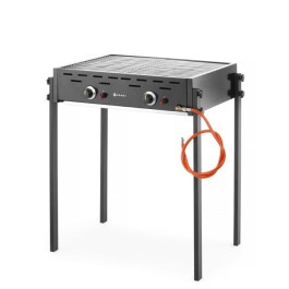 Roast-Master Pro Black Grill gazowy, HENDI, czarny, 11,6kW, 790x560x(H)900mm Wariant podstawowy - Hendi 2024