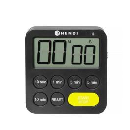 Timer jednozakresowy, HENDI, czarny, 82x20x(H)88mm Wariant podstawowy - Hendi 2024