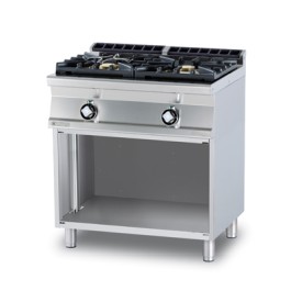 PC2- 78 G ﻿﻿Kuchnia gazowa z szafką - Rm Gastro 2019