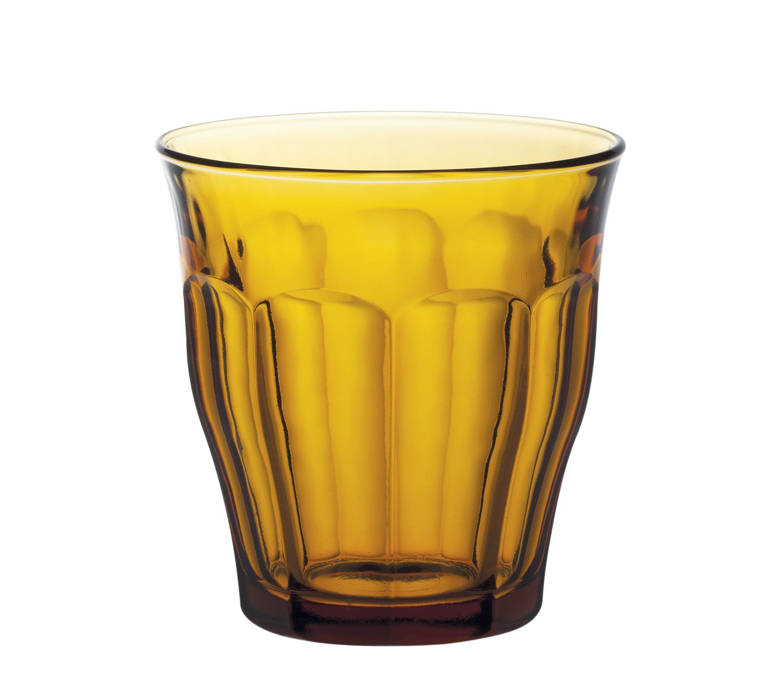 Szklanka PICARDIE AMBER, Duralex, PICARDIE MARINE, 0,25L, pomarańczowy, 6 szt., ⌀87x(H)90mm