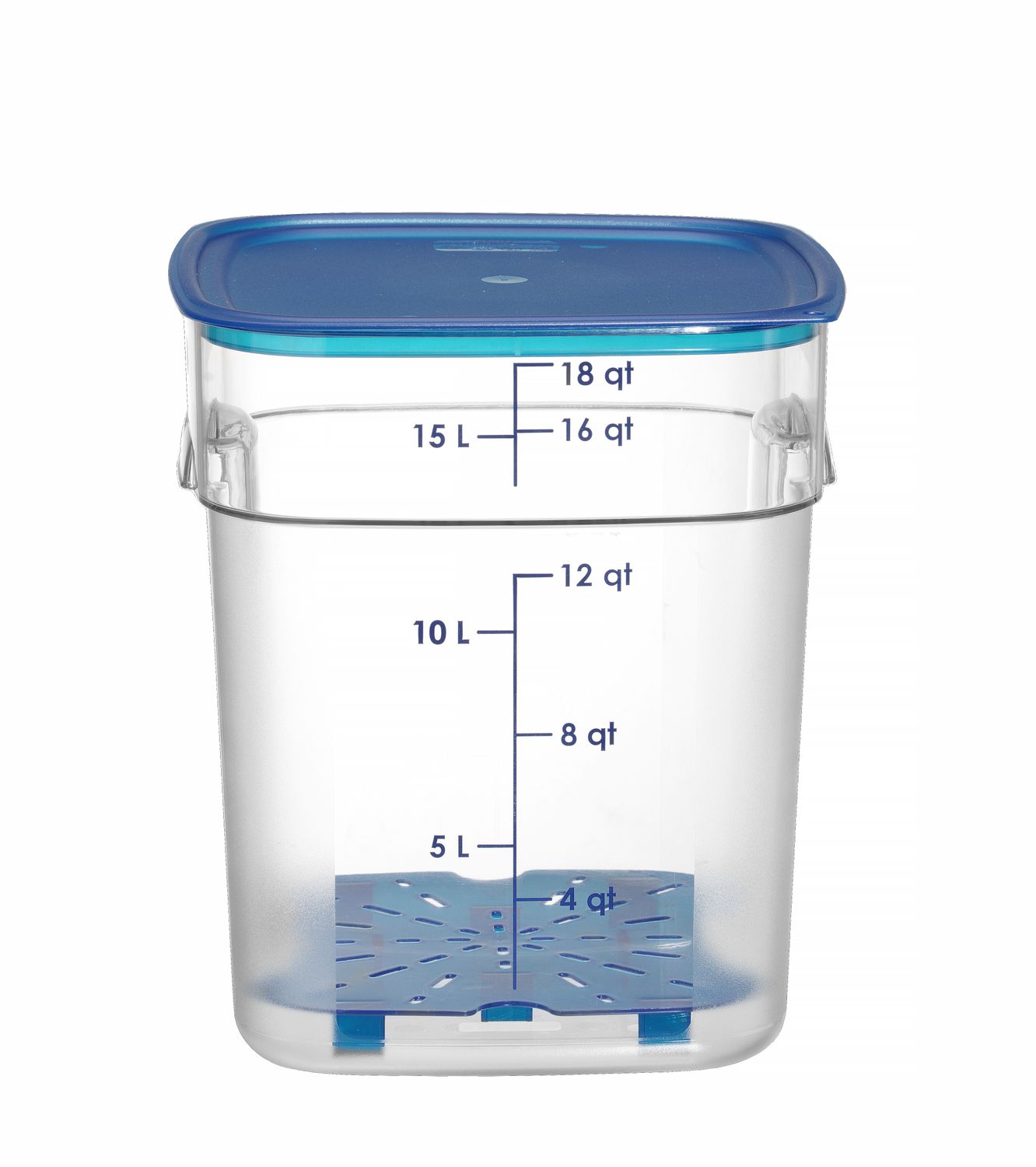 Pojemnik na żywność CamSquares Fresh Pro, Cambro, 17,2L, transparentny, 289x289x(H)327mm