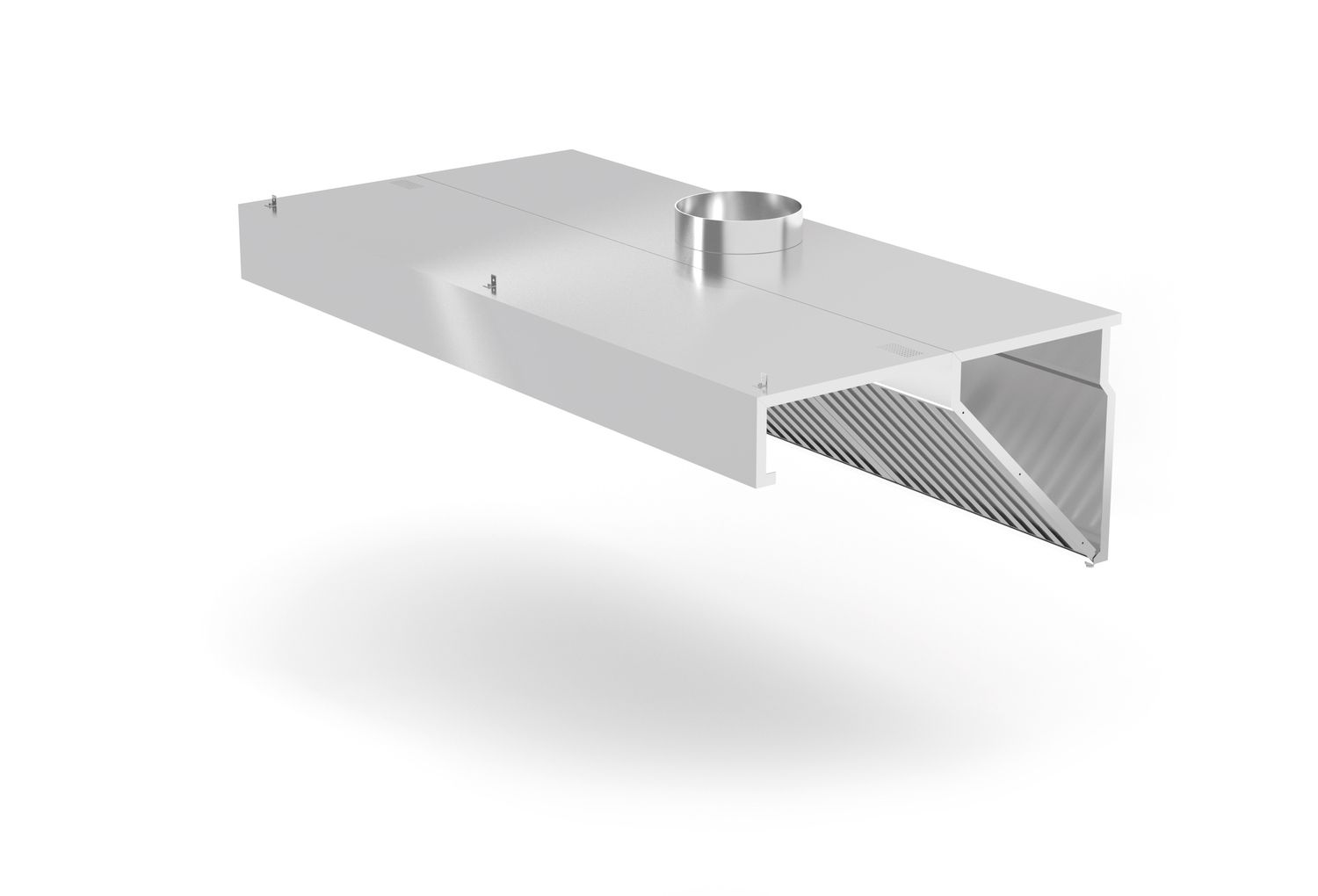 Okap przyścienny, skośny, HENDI, Profi Line, z oświetleniem LED, 1000x700x(H)450mm