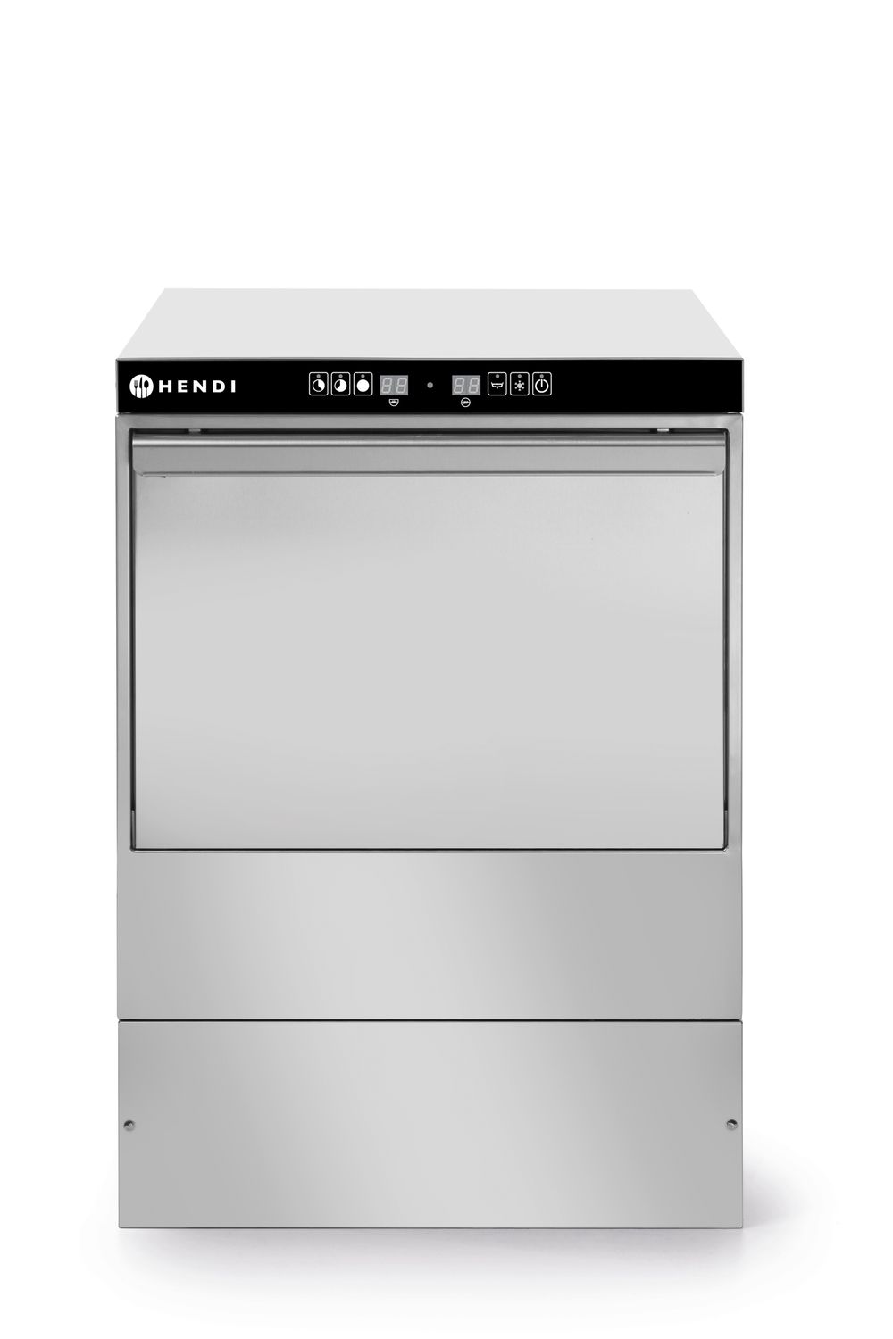 Zmywarka do szkła 40x40 – sterowana elektronicznie, HENDI, 230V/2800W, 470x510x(H)710mm