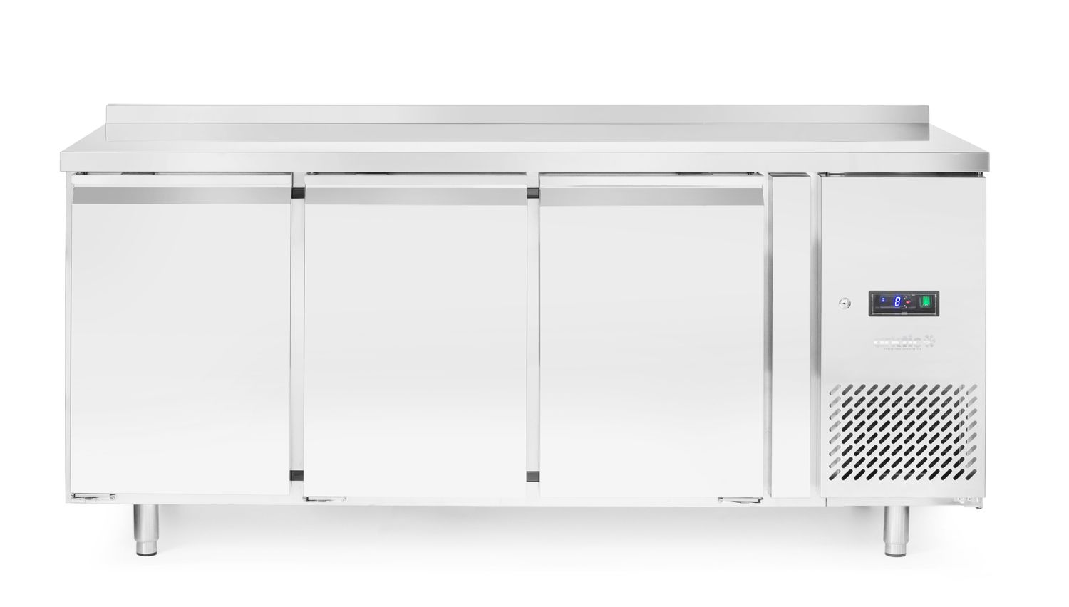 Stół mroźniczy 3-drzwiowy 420 l, Arktic, Profi Line, Z tylnym rantem, 334L, 230V/600W, 700x1795x(H)839mm