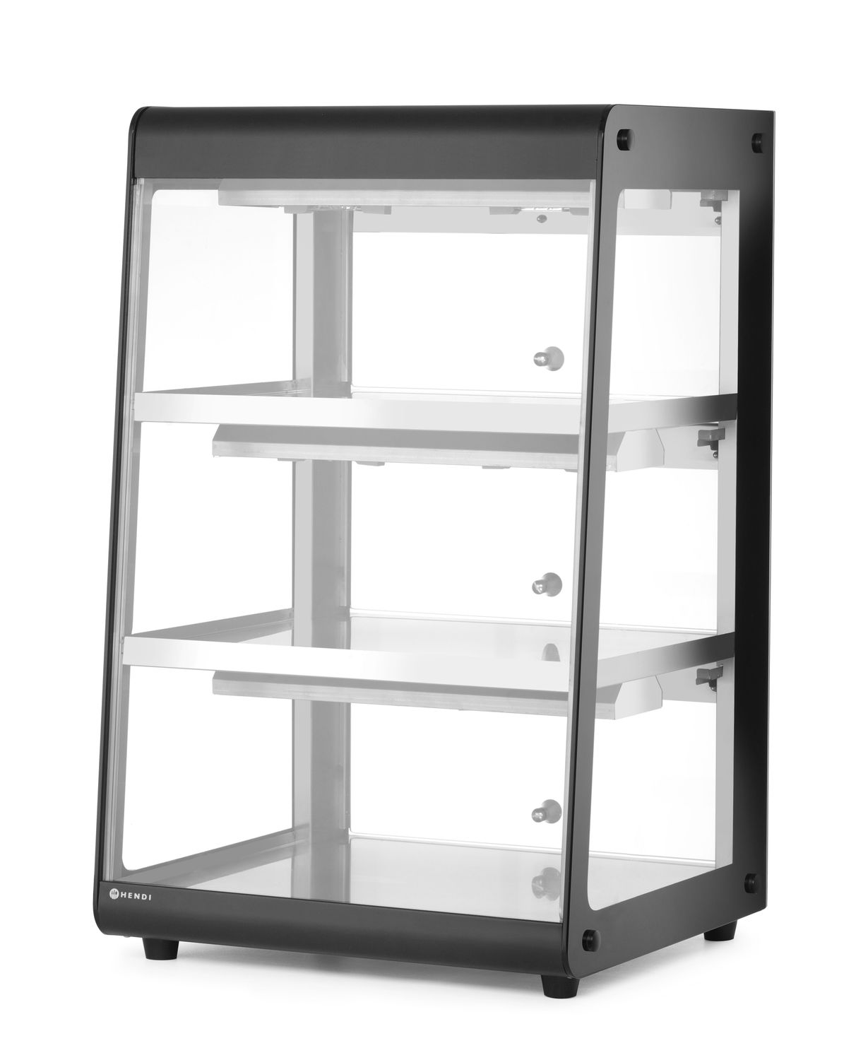 Witryna grzewcza nastawna, HENDI, czarny, 230V/500W, 472x447x(H)775mm