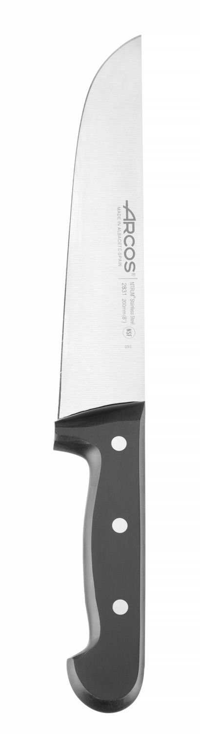 Nóż rzeźniczy, seria UNIVERSAL , Arcos, UNIVERSAL, czarny, (L)434mm