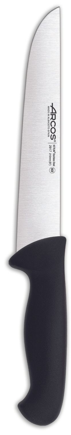 Nóż rzeźniczy, seria 2900, Arcos, 2900, czarny, (L)338mm