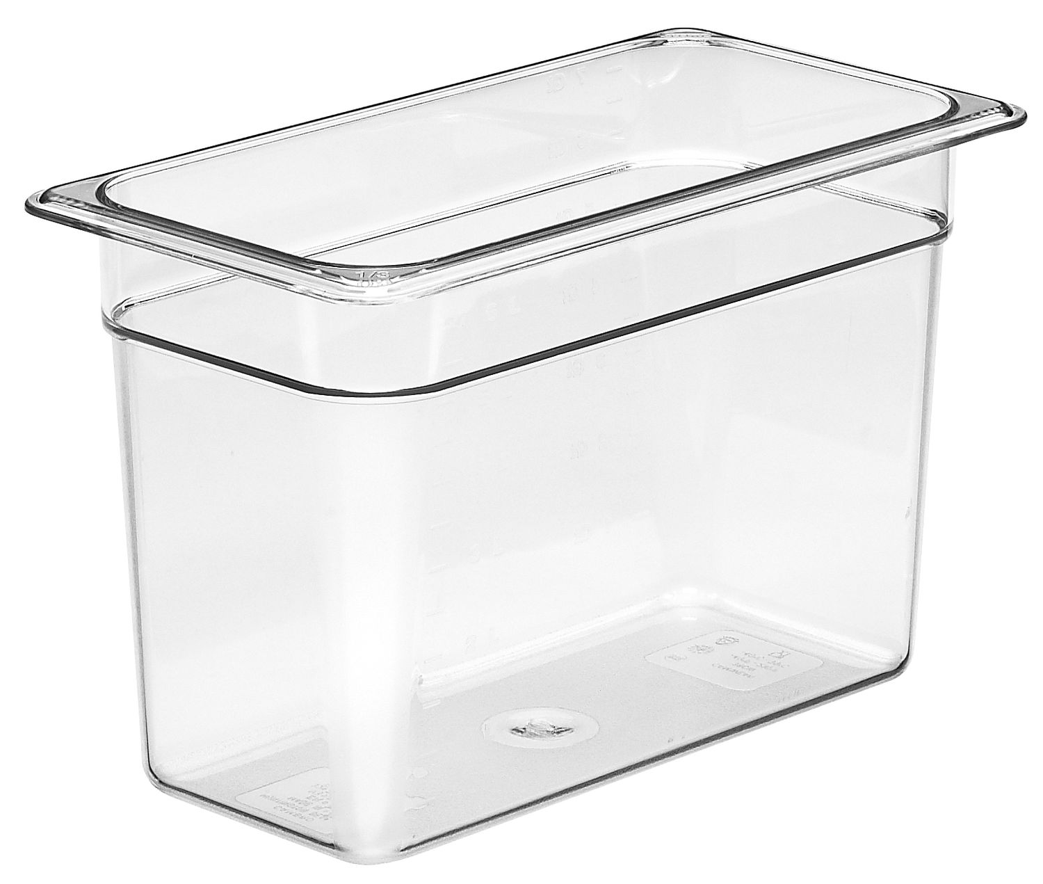 Pojemnik Camwear GN 1/3 z poliwęglanu, Cambro, GN 1/3, 6,9L, transparentny, 325x176x(H)200mm