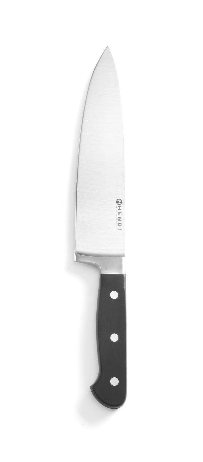 Nóż kucharski, HENDI, Kitchen Line, czarny, (L)340mm