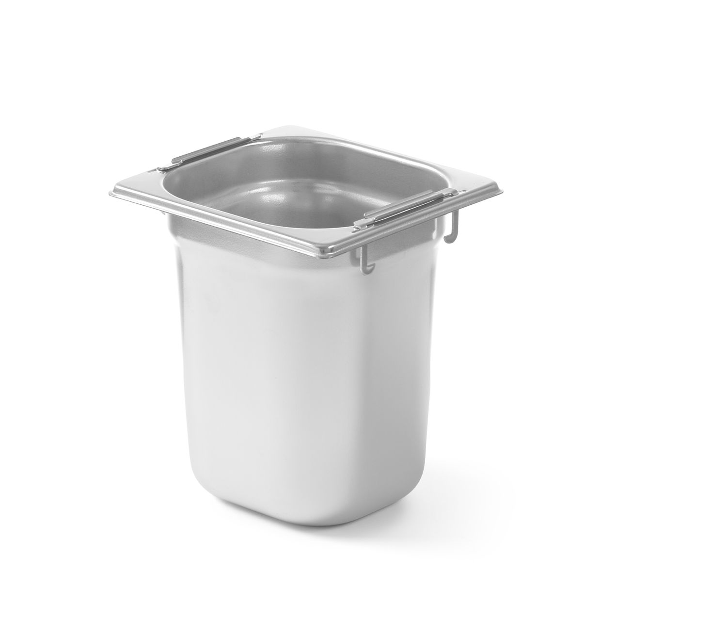 Pojemnik GN 1/6 z chowanymi uchwytami, HENDI, Profi Line, GN 1/6, 3,4L, (H)200mm