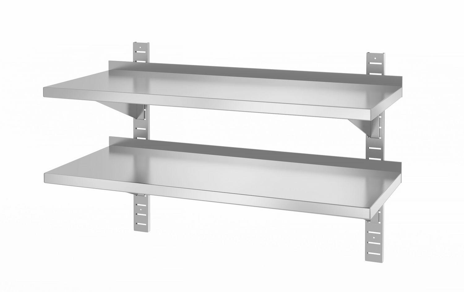 Półka wisząca przestawna, podwójna z 2 konsolami, HENDI, 1000x400x600 mm, 1000x400x(H)600mm