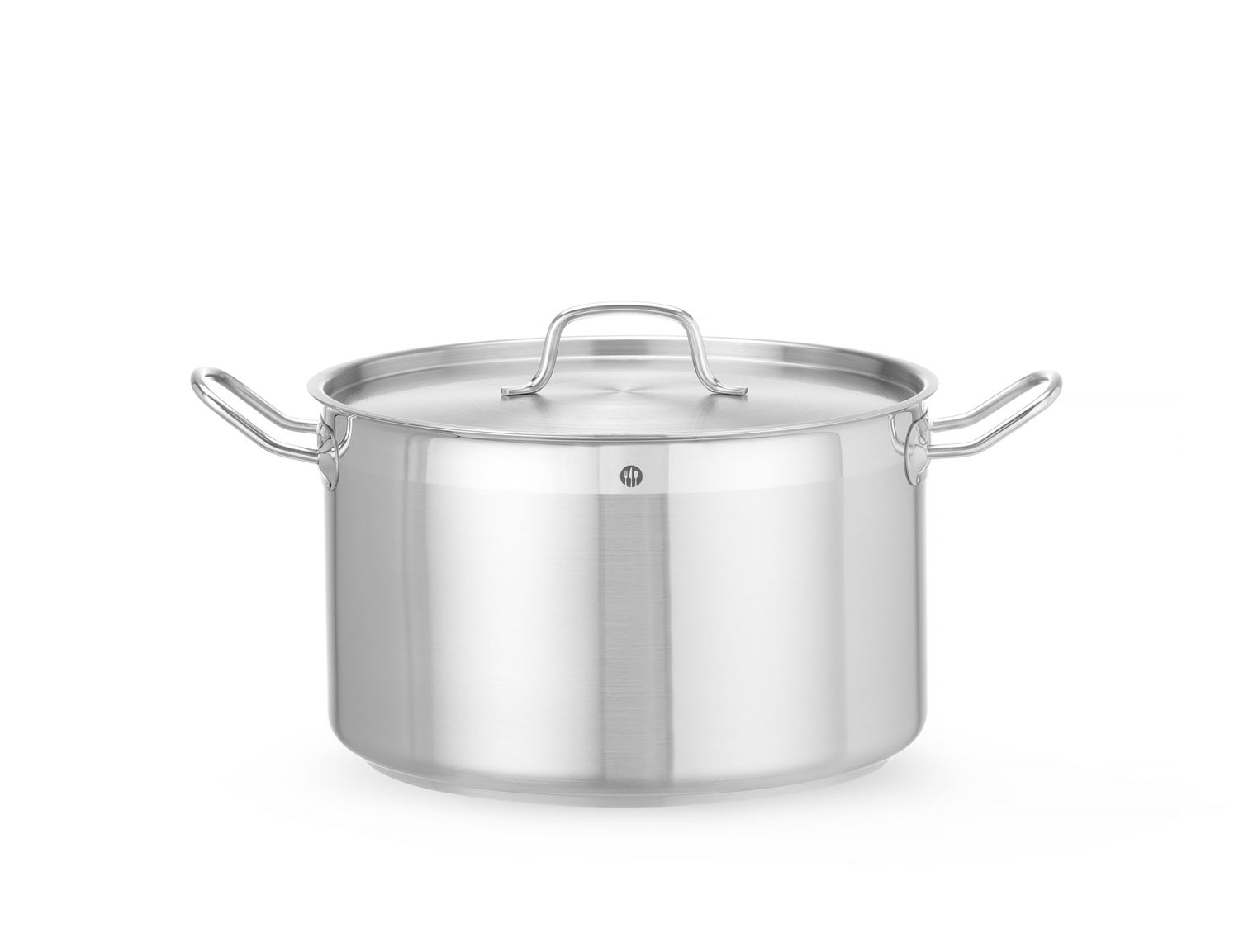 Garnek średni z pokrywką, HENDI, Profi Line, 15,1L, ⌀320x(H)190mm