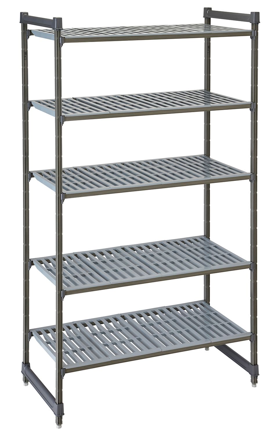 Regał magazynowy Camshelving Basics Plus z kompozytu z 4 wentylowanymi półkami, Cambro, 915x460x(H)1830mm
