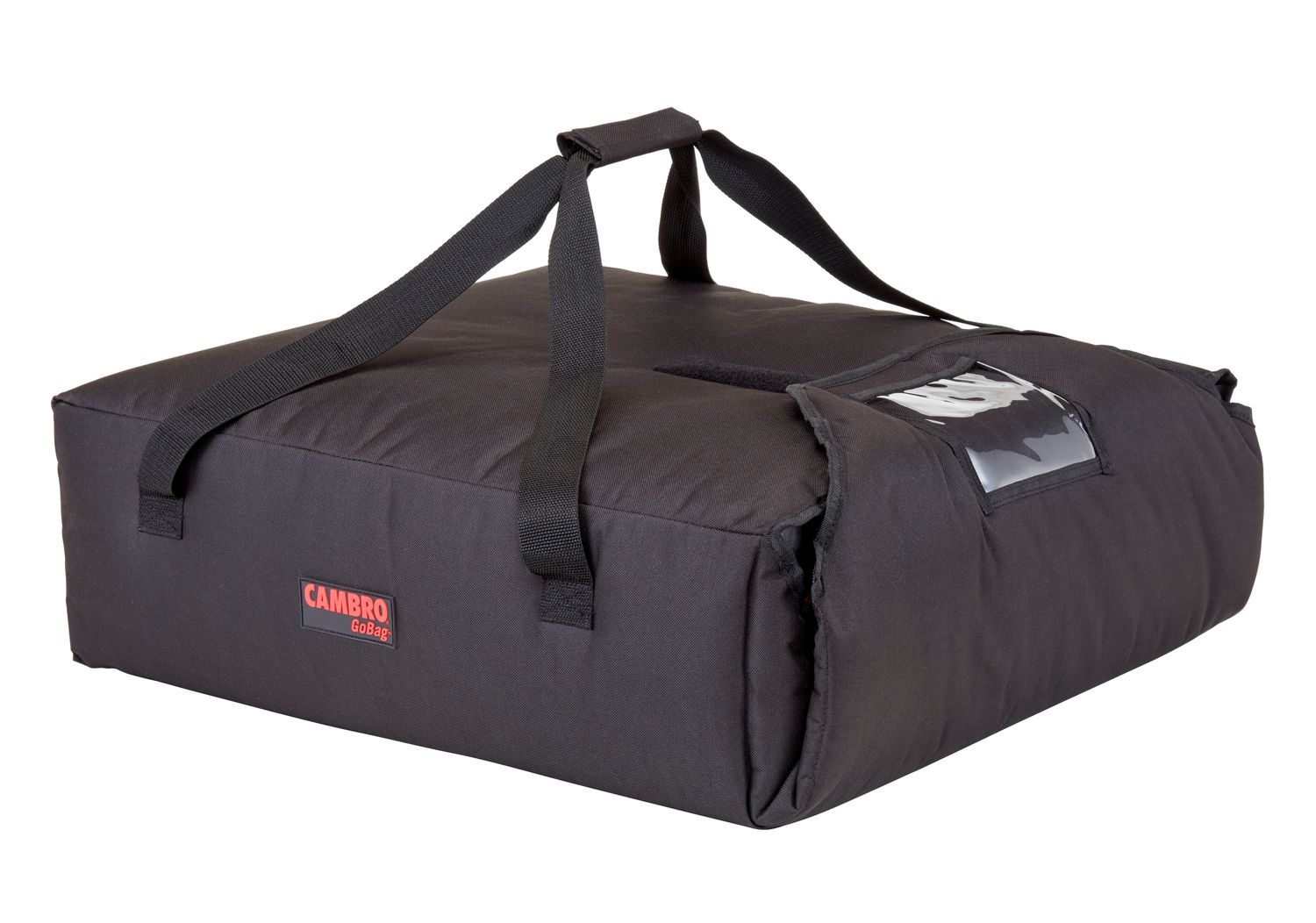 Torba termoizolacyjna na pizze, Cambro, na 2 pizze o Ø 500 mm lub 3 o Ø 450 mm, czarny, 430x550x(H)165mm