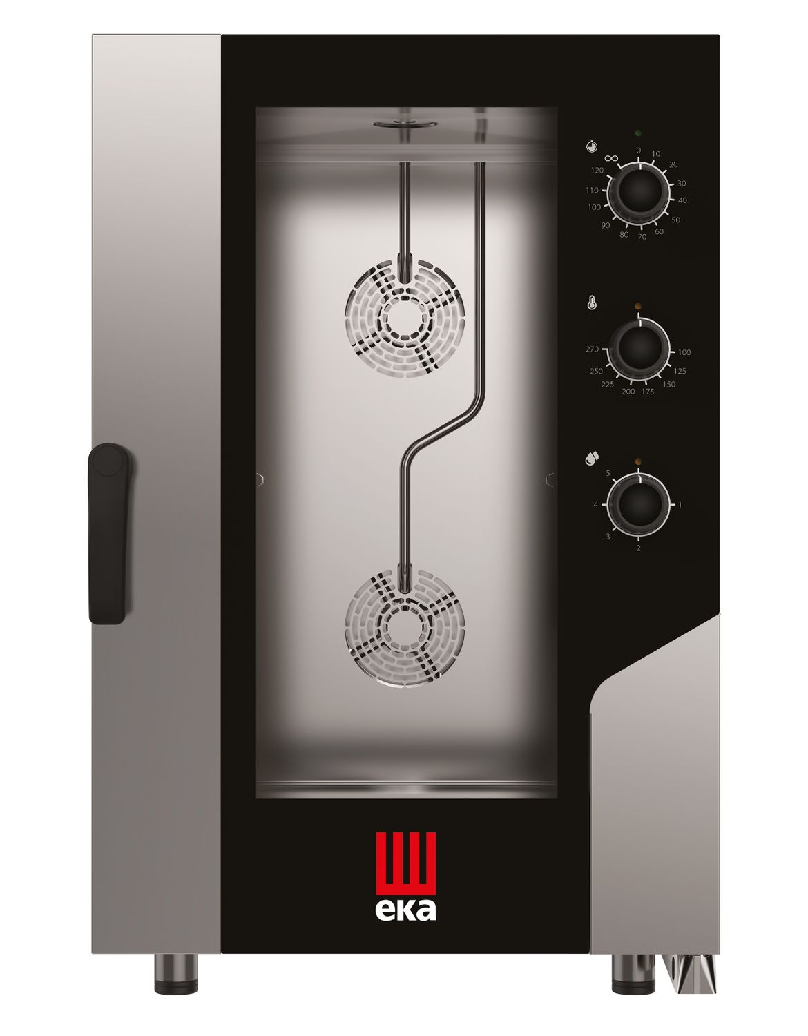 Piec konwekcyjno-parowy Millennial Smart Gastro, 11 × GN 1/1 – sterowany elektromechanicznie, elektryczny, Tecnoeka, 400V/15400W, 730x855x(H)1130mm