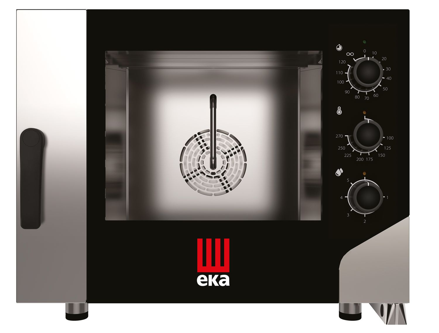 Piec konwekcyjno-parowy Millennial Smart Bakery, 4× 600×400 mm – sterowany elektromechanicznie, elektryczny, Tecnoeka, 400V/7800W, 850x1044x(H)700mm