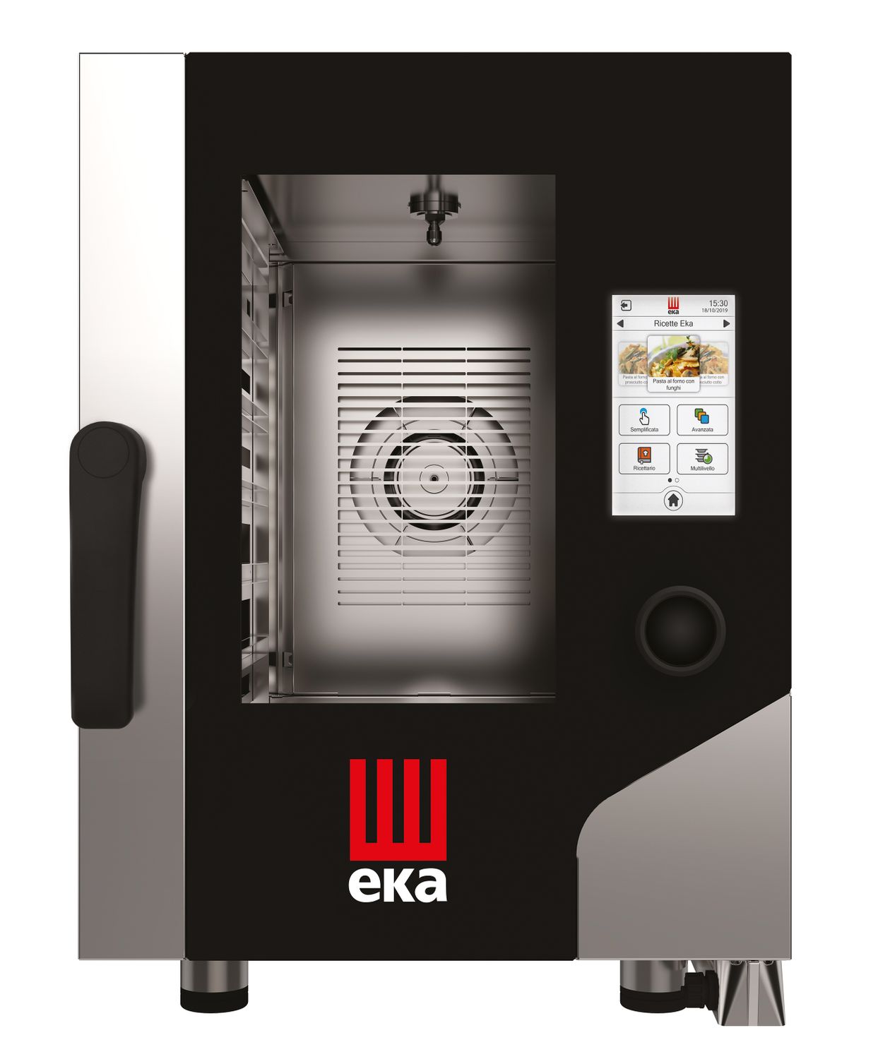 Piec konwekcyjno-parowy Millennial Touch Screen Gastro Compact 6×GN 2/3 – elektryczny, Tecnoeka, 400V/5200W, 500x750x(H)700mm