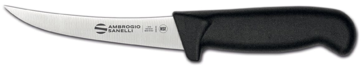 Nóż do trybowania Supra, Ambrogio Sanelli, Supra, zakrzywiony, giętki, (L)270mm