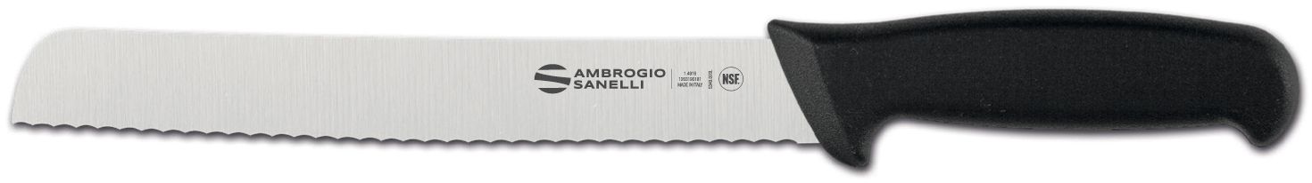 Nóż do pieczywa Supra, Ambrogio Sanelli, ząbkowane ostrze, (L)350mm