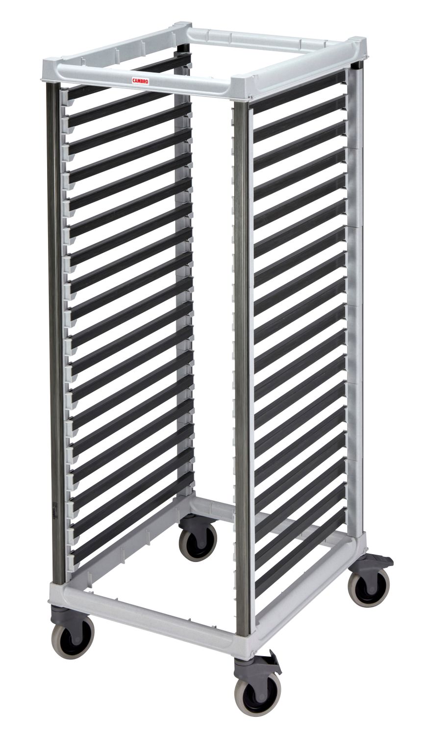 Wózek Camshelving do transportu pojemników, 18 × GN 2/1, Cambro, 835x645x(H)171mm